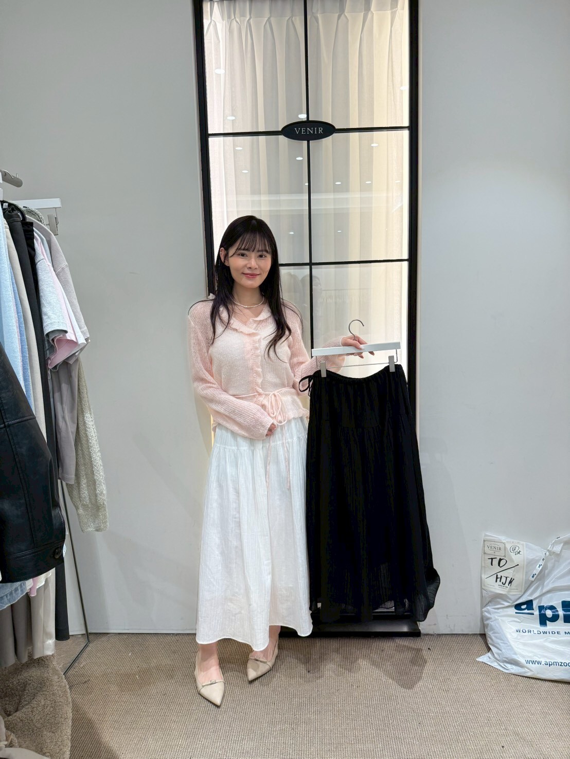 VR6043 樹紋飄紗仙女長裙