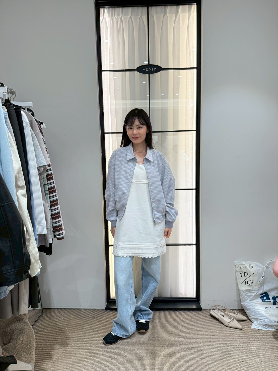 VR6003 浪漫蕾絲邊壓摺背心裙