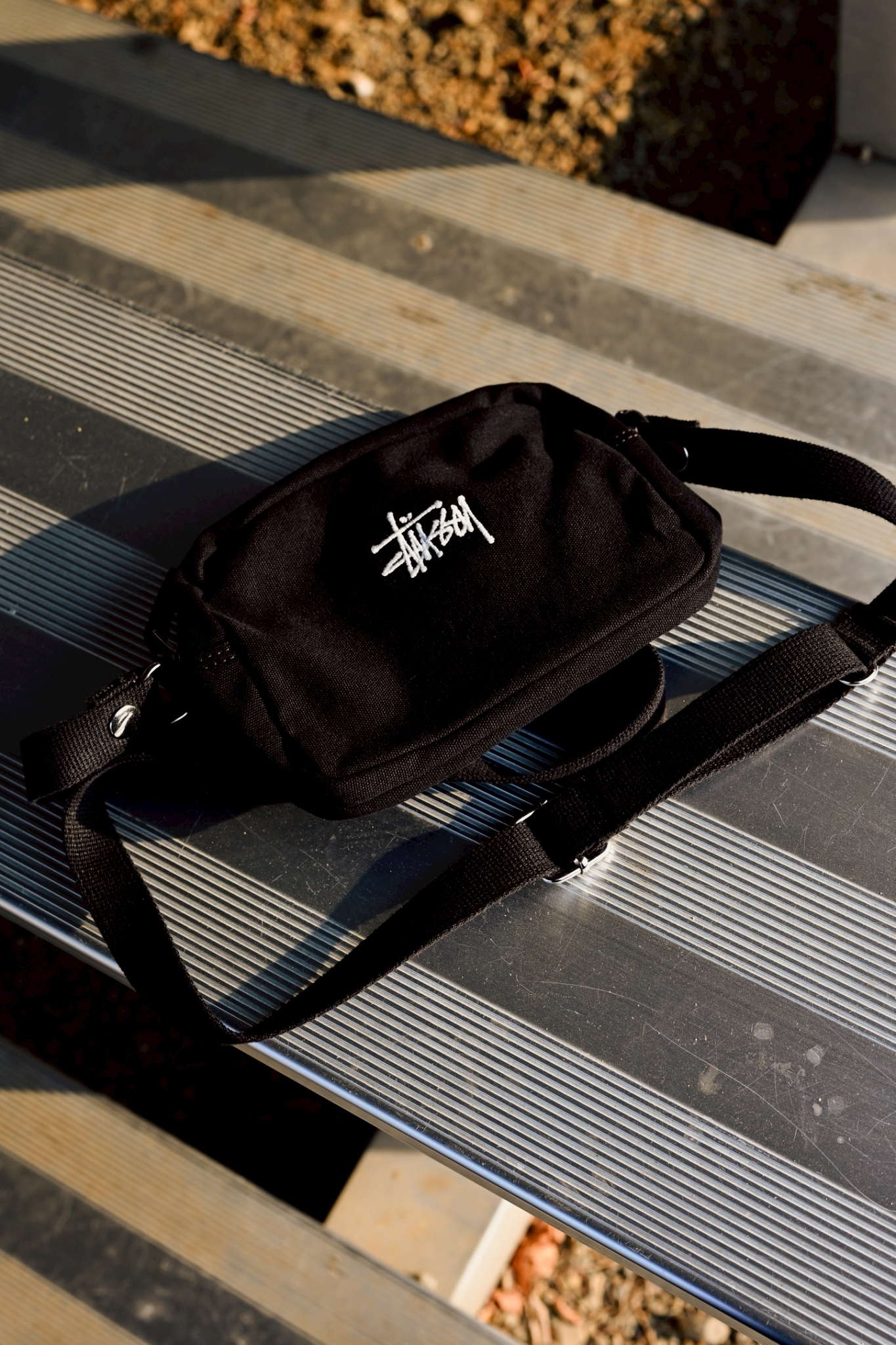 ☆ETW☆【EASY TO WEAR】STUSSY CANVAS POUCH 小包 側背包 配件