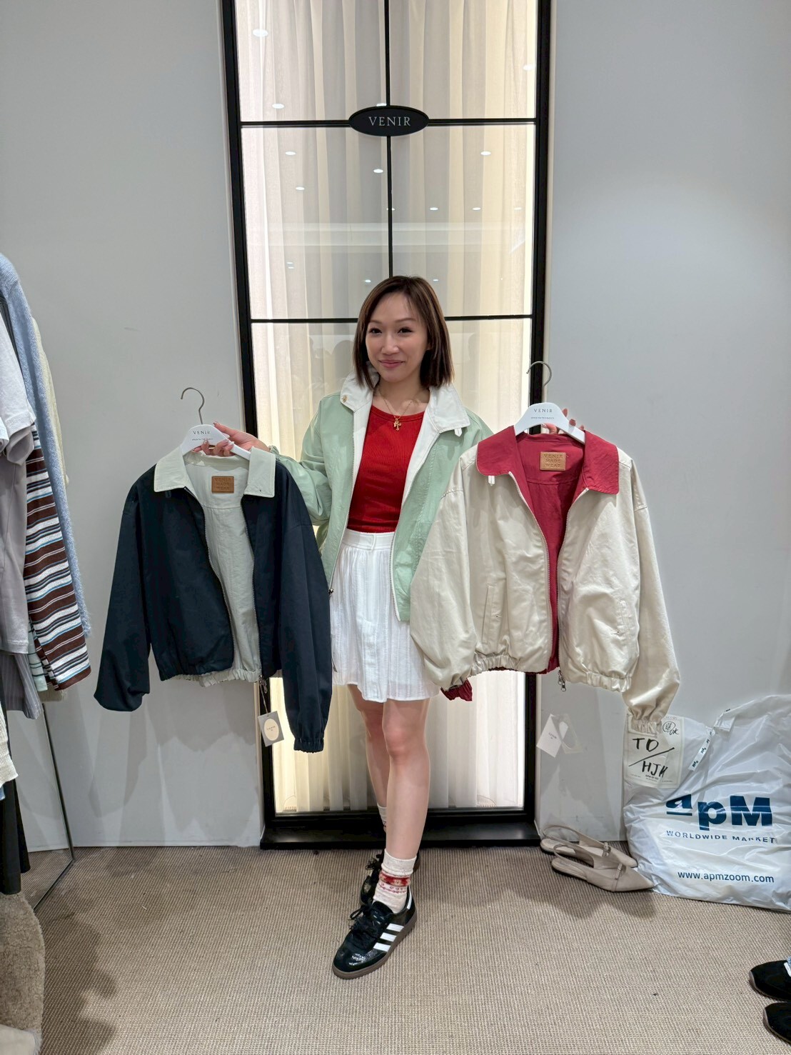 VR6070 雙面穿運動風外套