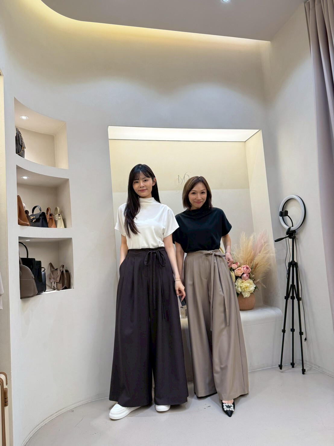 MA6011 單側綁繩壓褶褲