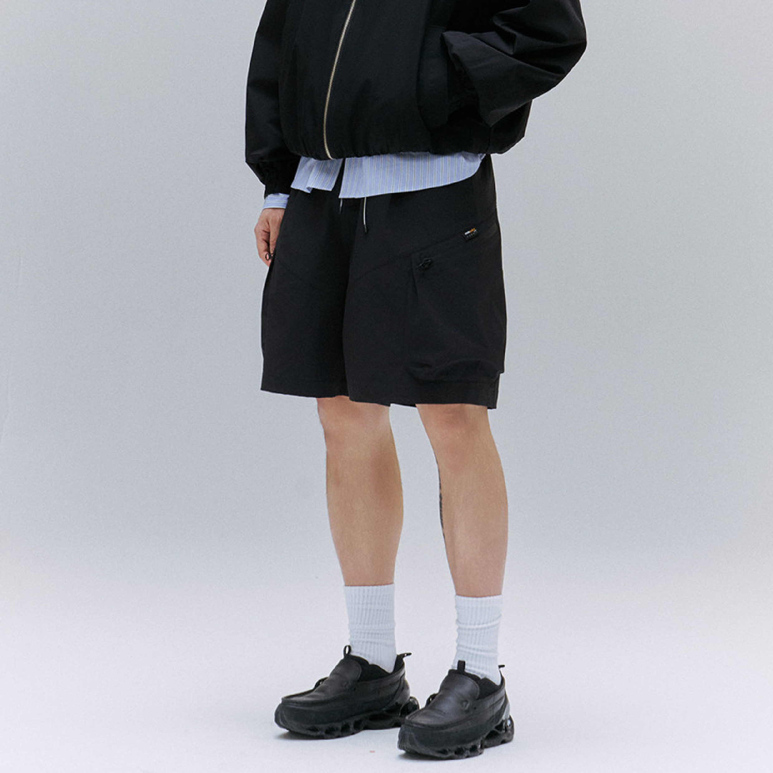 TANOXI Cordura® Functional Shorts 萊卡透氣 機能短褲 [TNX-BLACK20]