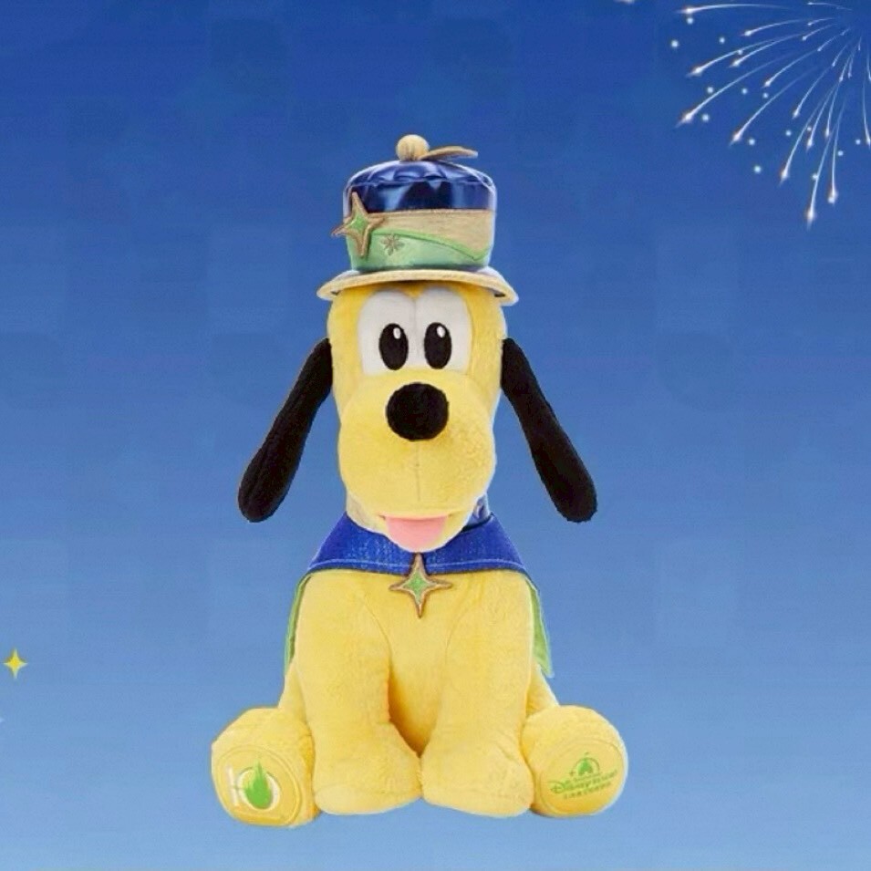 10歲生日慶典 米奇 Mickey 與好友們 布魯托 Pluto 娃娃 玩偶 -上海迪士尼樂園