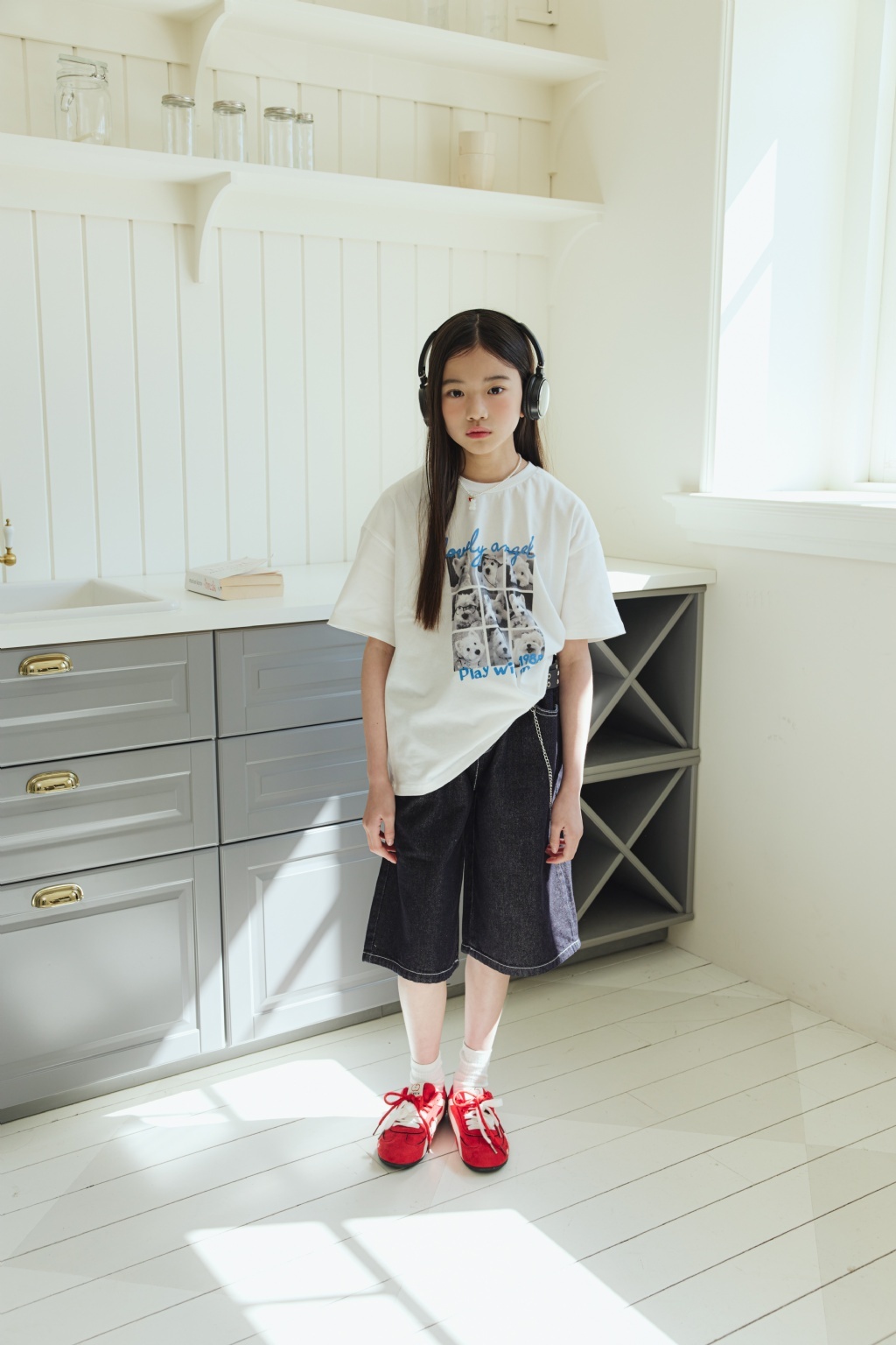 正韓夏SM2 狗狗九宮格上衣