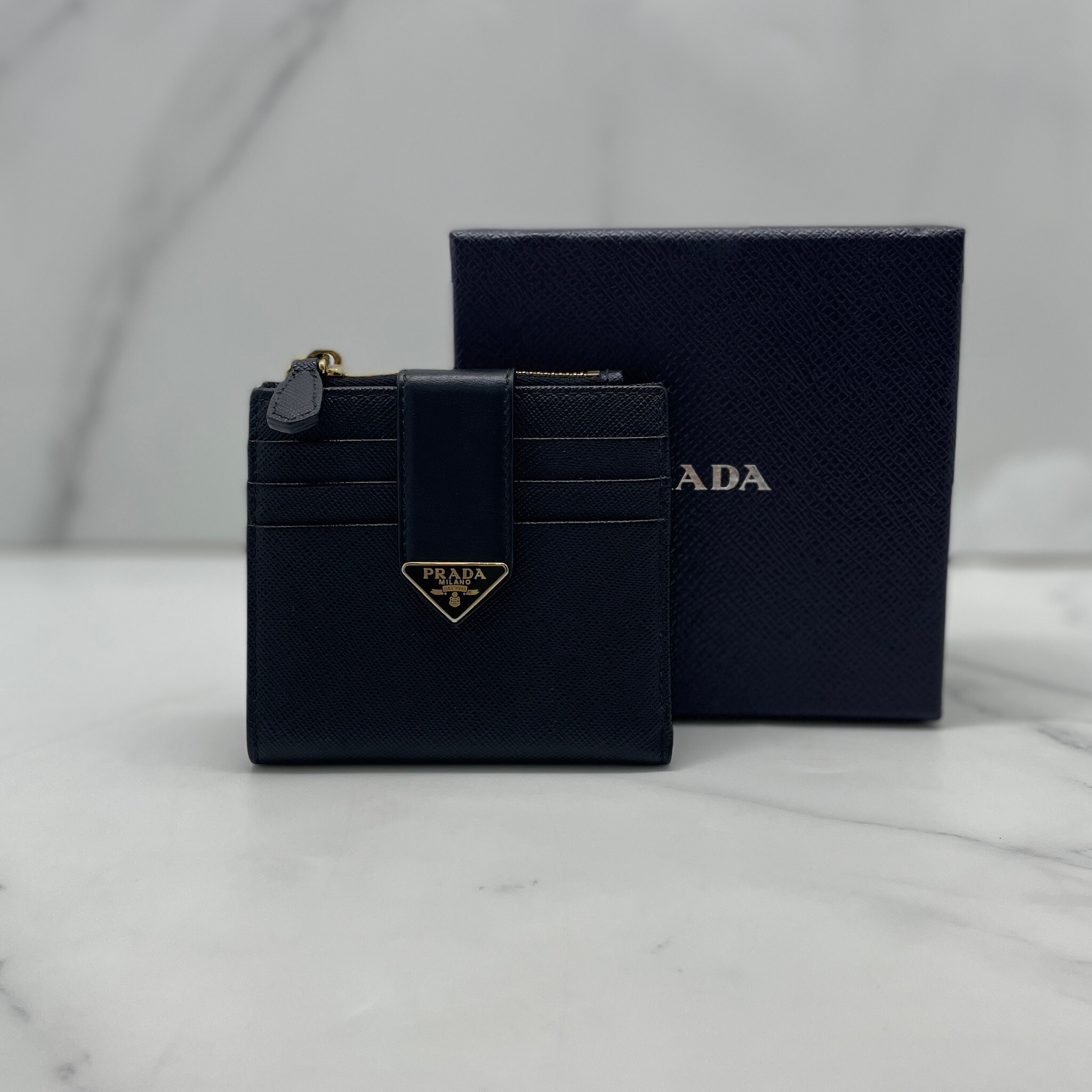 Prada Saffino Tab Wallet