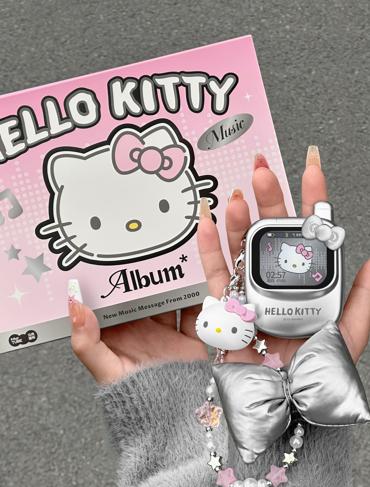 【 預購 】Hello Kitty 智慧螢幕 藍芽無線耳機