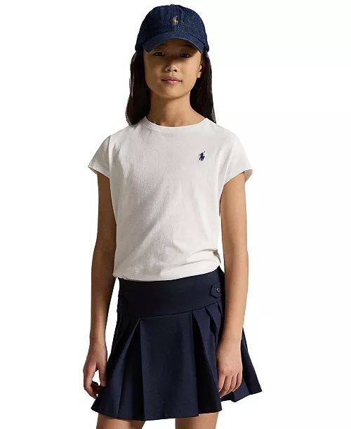 260320 POLO 女大童LOGO 短袖TEE