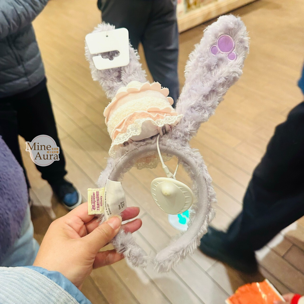 2026 夢幻慶典系列 史黛拉露 星黛露 StellaLou 立體兔耳朵 造型 髮圈 髮箍 -上海迪士尼樂園