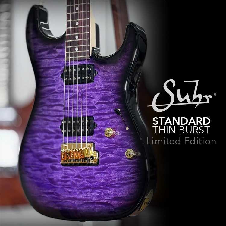 限定款 Suhr STANDARD Thin Burst Limited Edition 電吉他