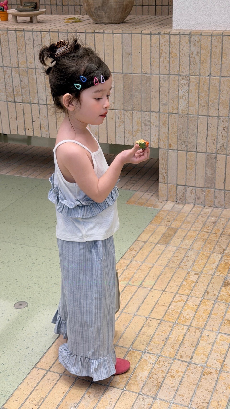 輕甜藍藍日常套裝