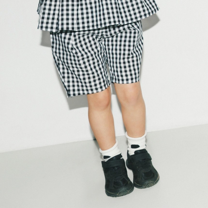 日本 90-150 b.+A造型師褶襉廓形短褲 3色