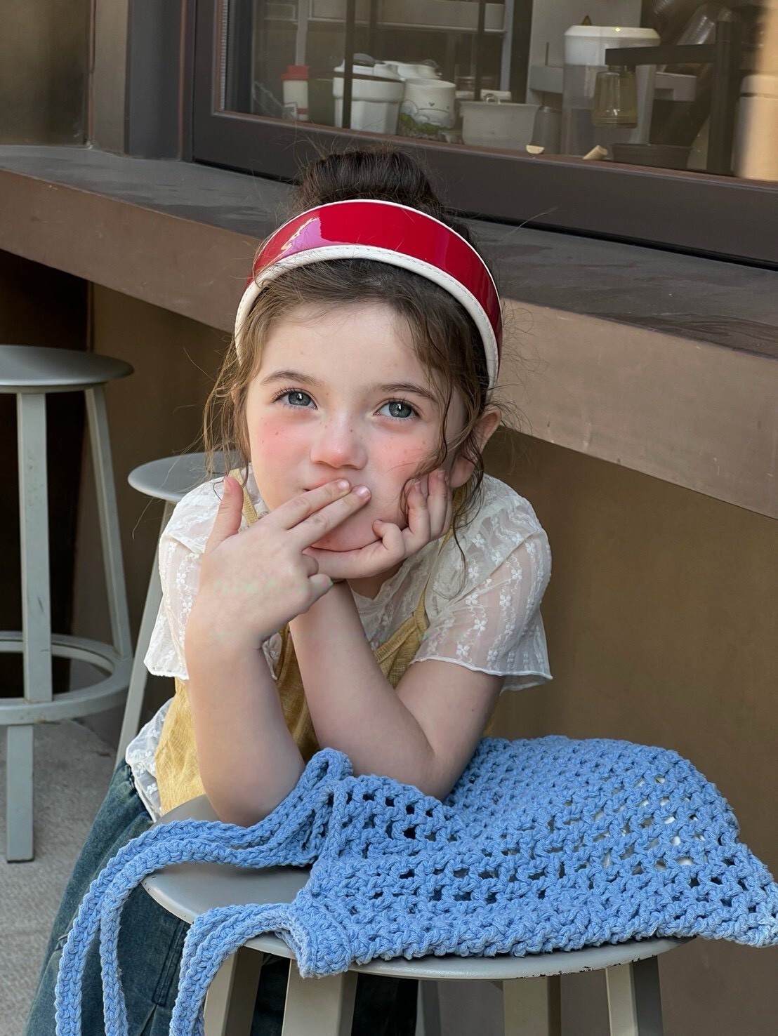 香草奶油兩件式上衣