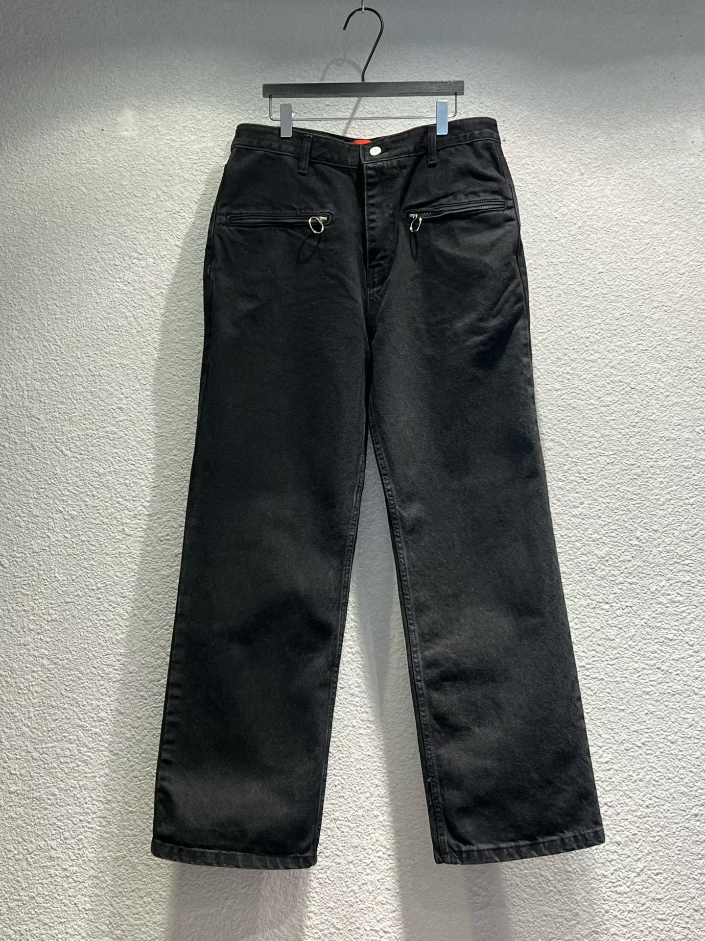 拉鍊袋鬆身牛仔褲 EDEN-038P