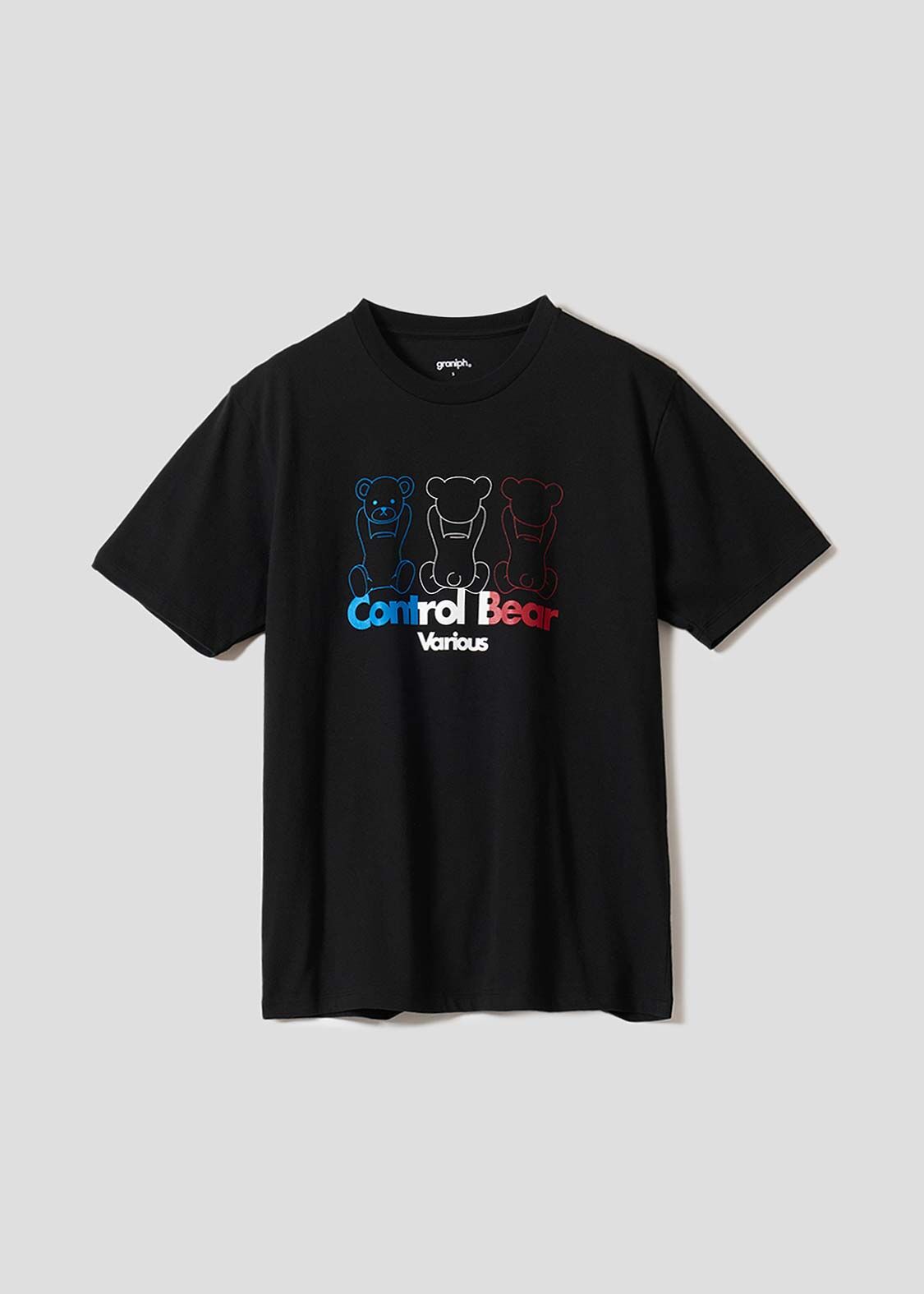 日本預訂 graniph GH Controlbear Various Tricolor | T-shirt