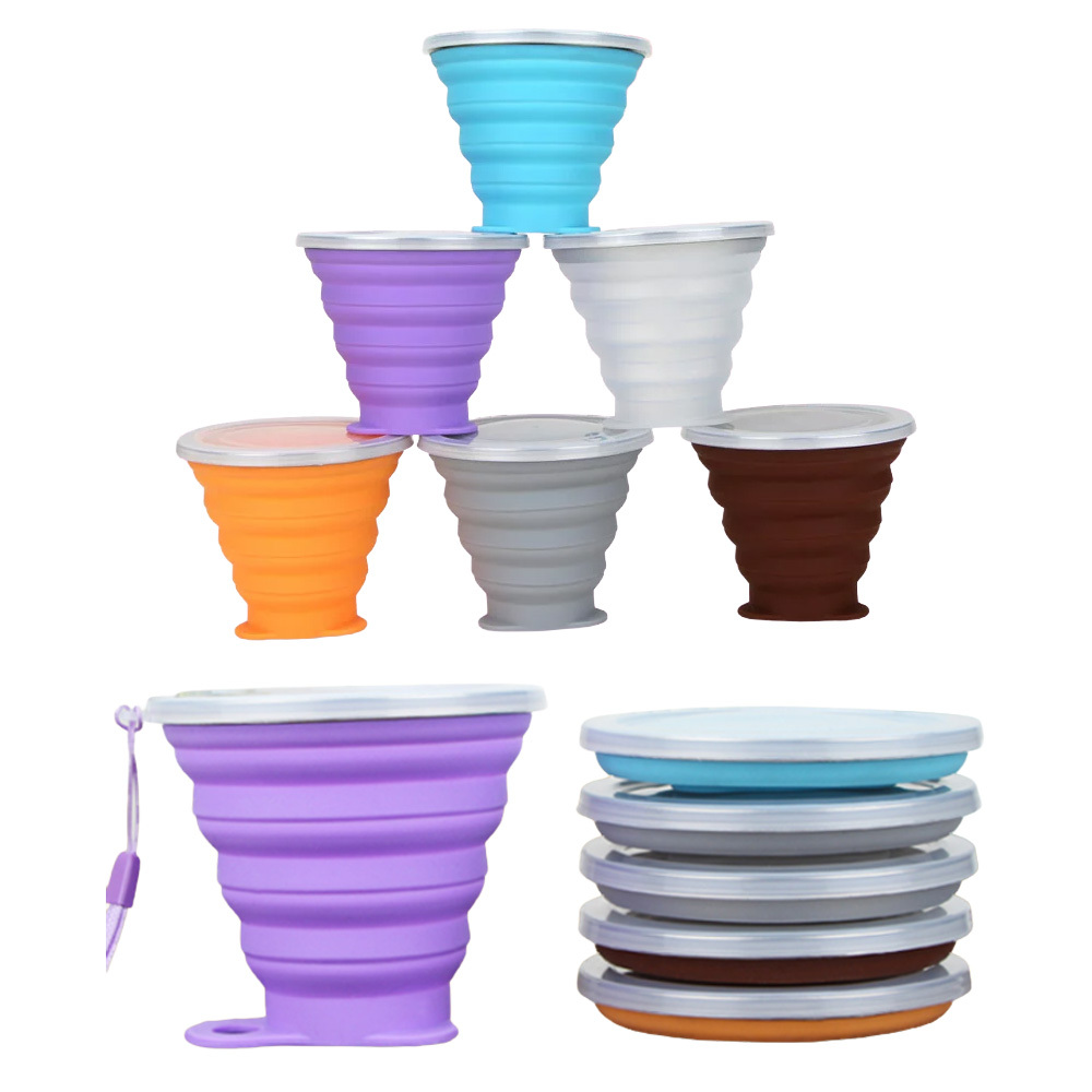 摺疊矽膠隨行杯 #C05008