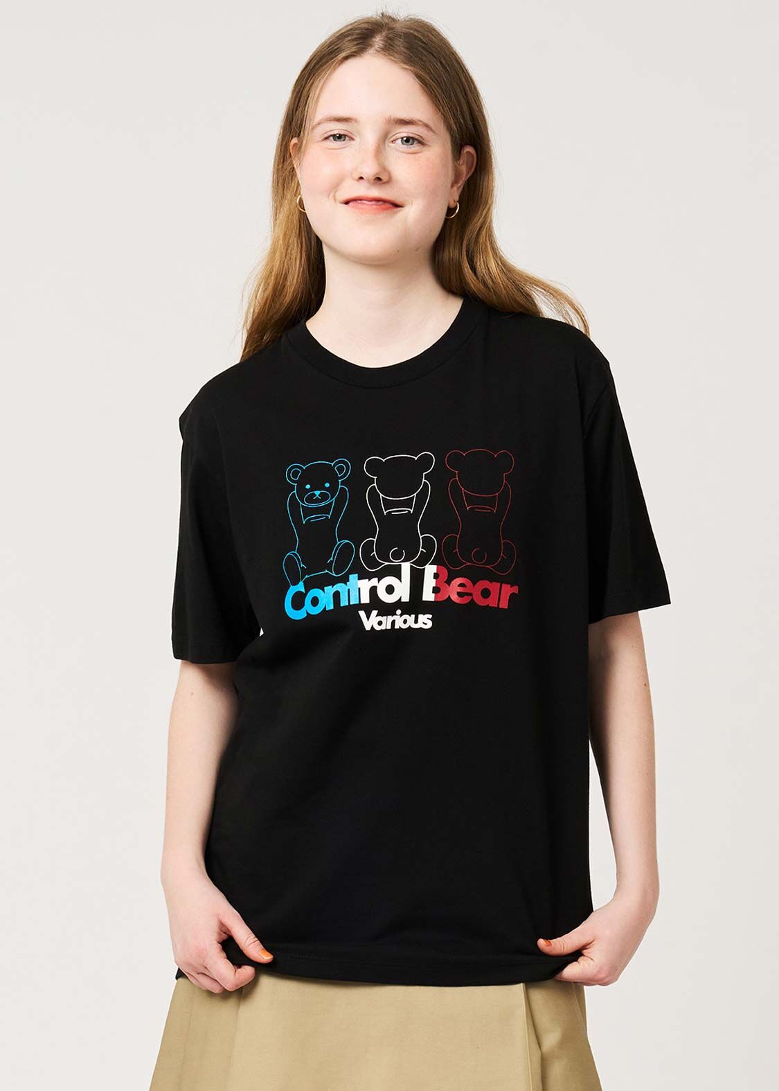 日本預訂 graniph GH Controlbear Various Tricolor | T-shirt