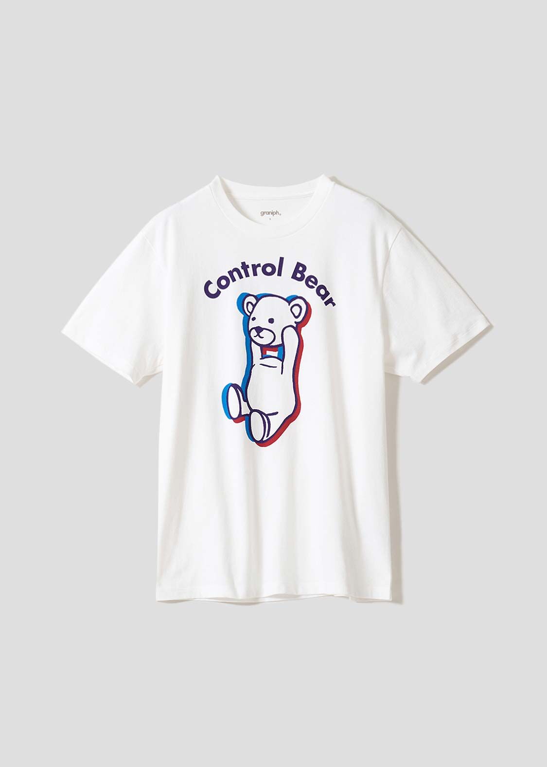 日本預訂 graniph GH Control Bear Tricolor | T-shirt