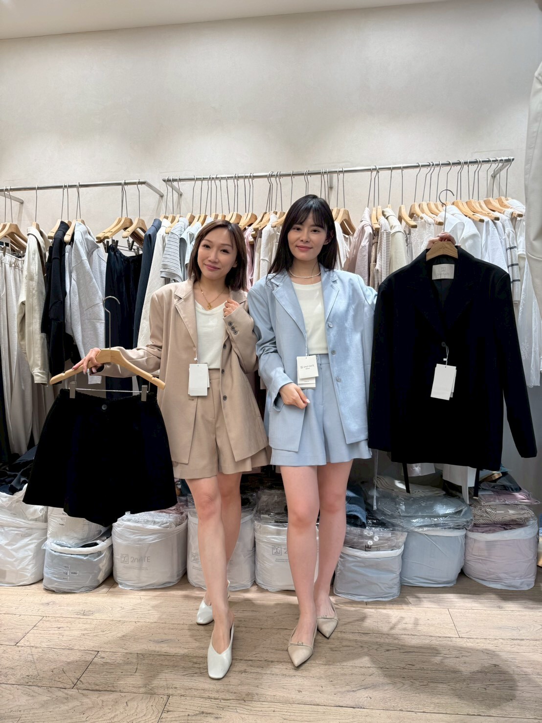 SG6035 幼綁帶修腰線西裝外套