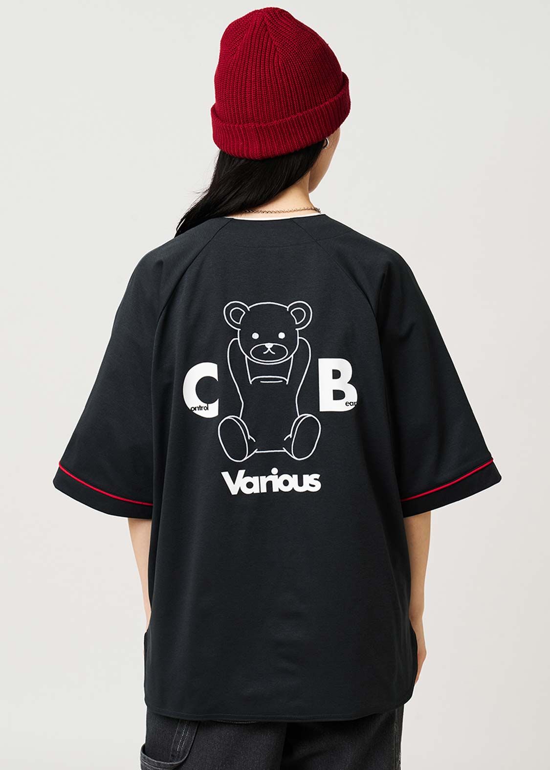 日本預訂 graniph GH Control Bear | Baseball Shirt DRY(吸水速乾)