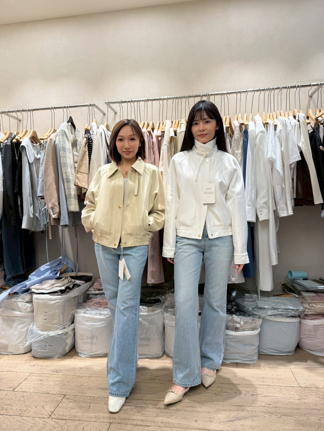 SG6019 韓妹水洗直腿牛仔褲