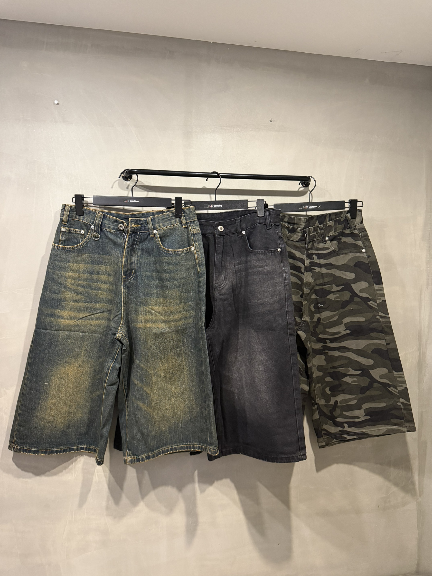 韓國經典水洗七分褲