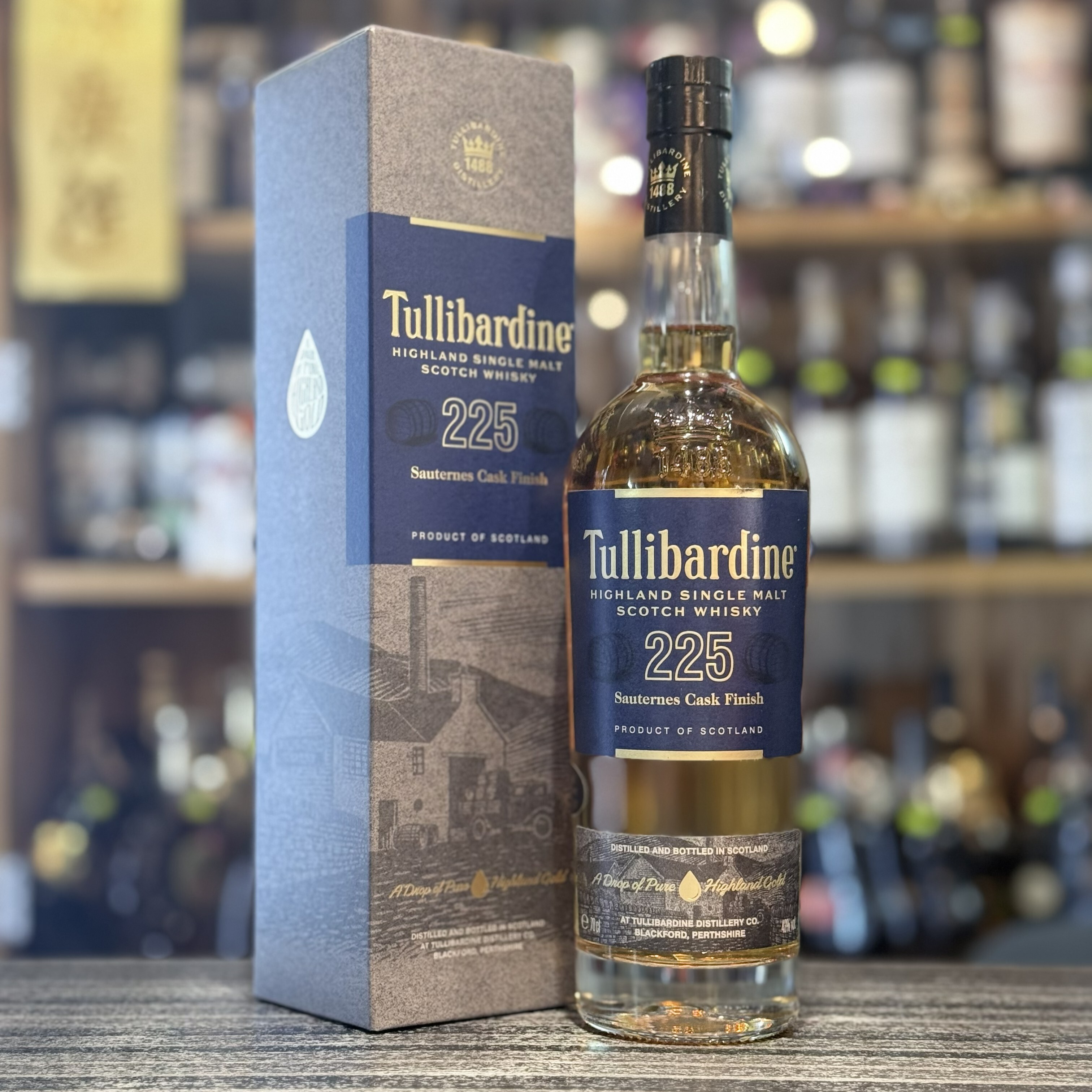 Tullibardine 225 Sauternes Cask Finish - 70cl/43%