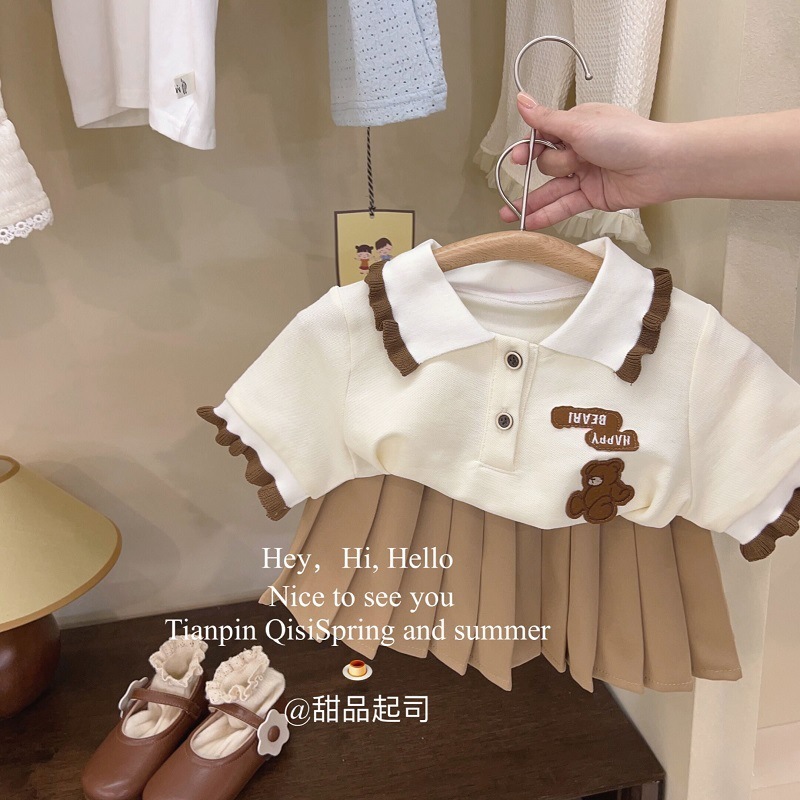 《3037》姊妹必備~韓系學院風洋裝/套裝(90-140)