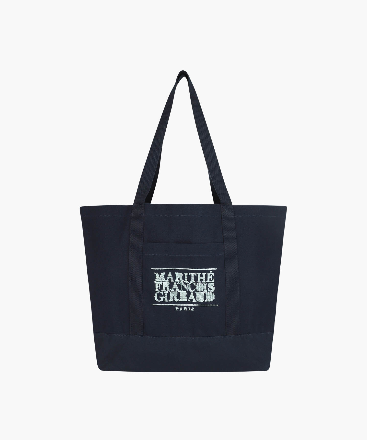【入LIVECODE一件減至$298😱🔥！】【2026首次春夏封館😍】【MFG】DRAWING CLASSIC LOGO BIG ECO BAG (Natural/Navy)