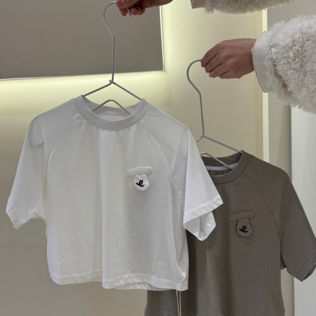 26夏 韓版白T