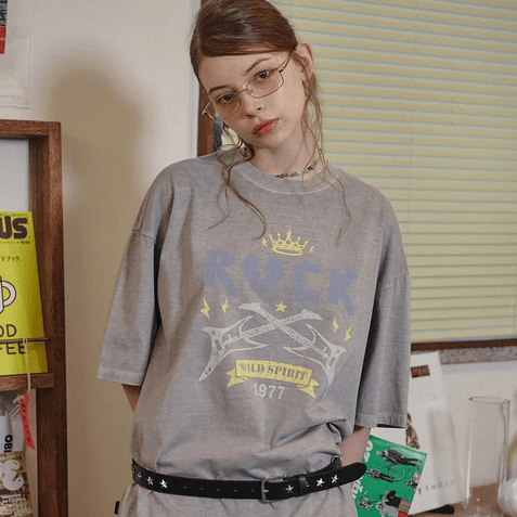 CPGN STUDIO｜Rockcrown Pigment T-shirt [2 colors]