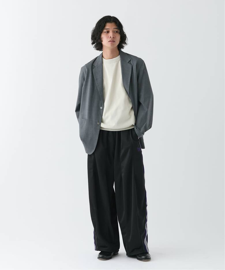 2026SS NEEDLES 別注 H.D.TRACK PANTS 聯名 黑白紫 蝴蝶 寬版 褲子 長褲 現貨 26030310004810