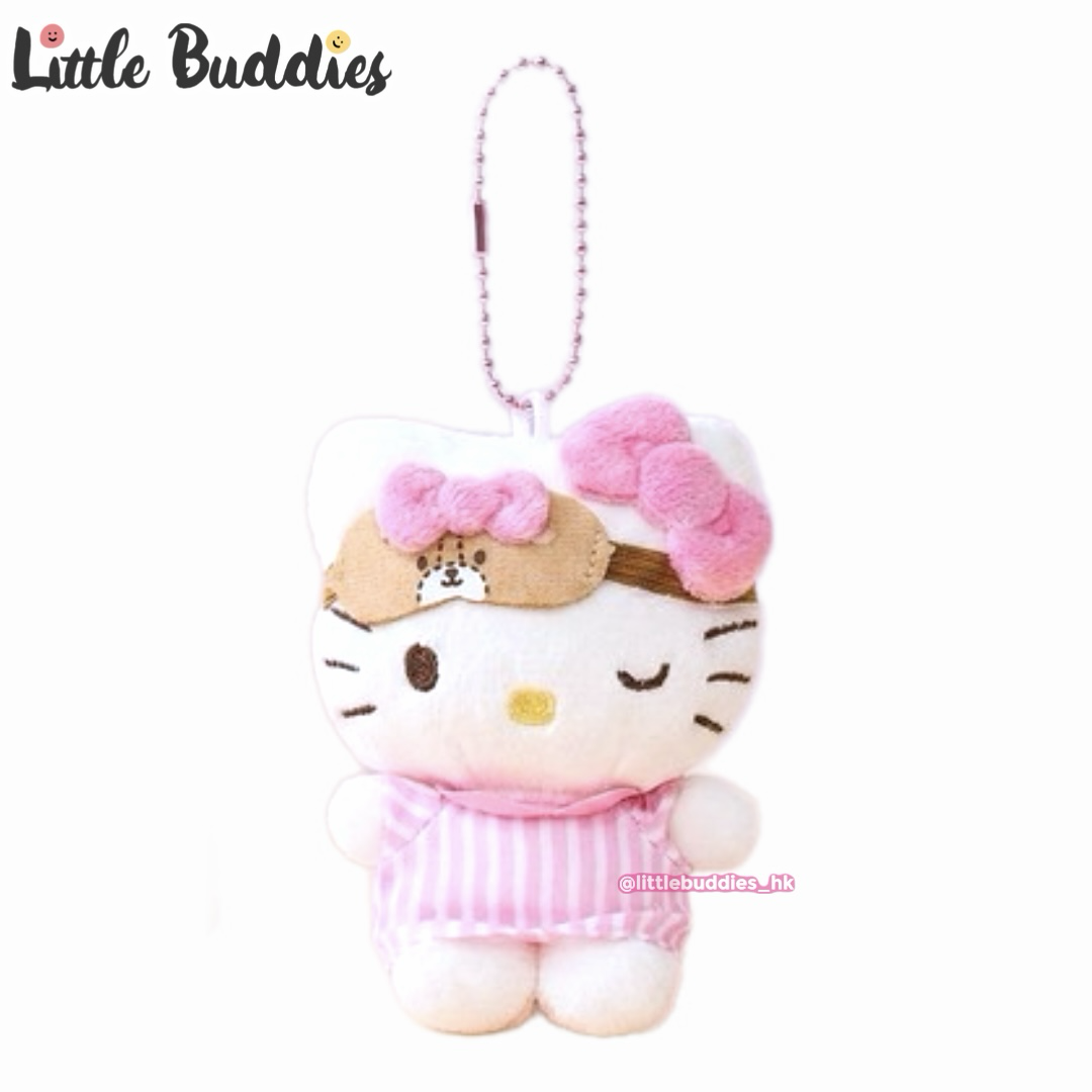 韓國 Sanrio 眼罩睡衣設計系列 公仔匙扣