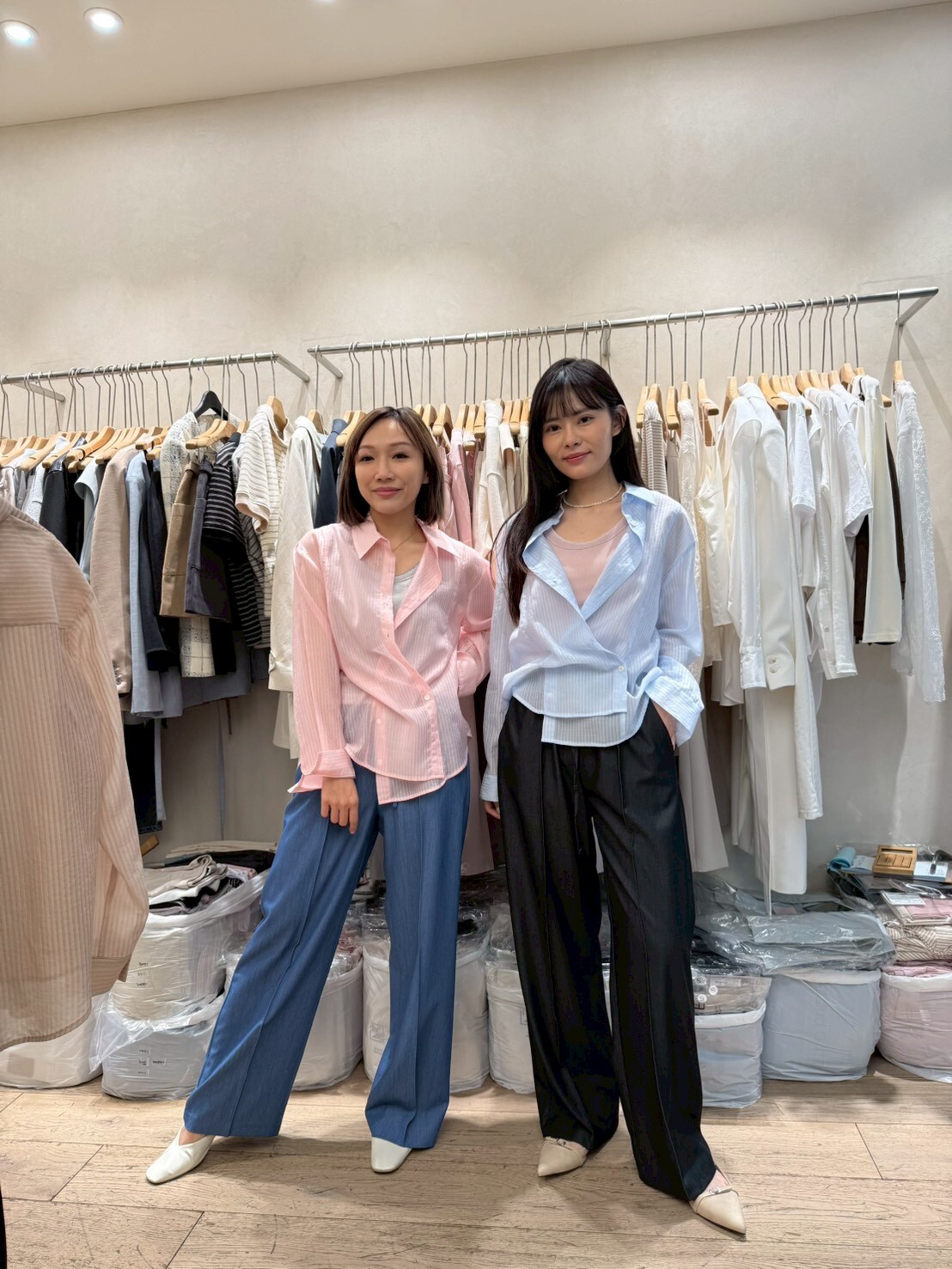 SG6032 清爽休閒橡筋腰牛仔褲