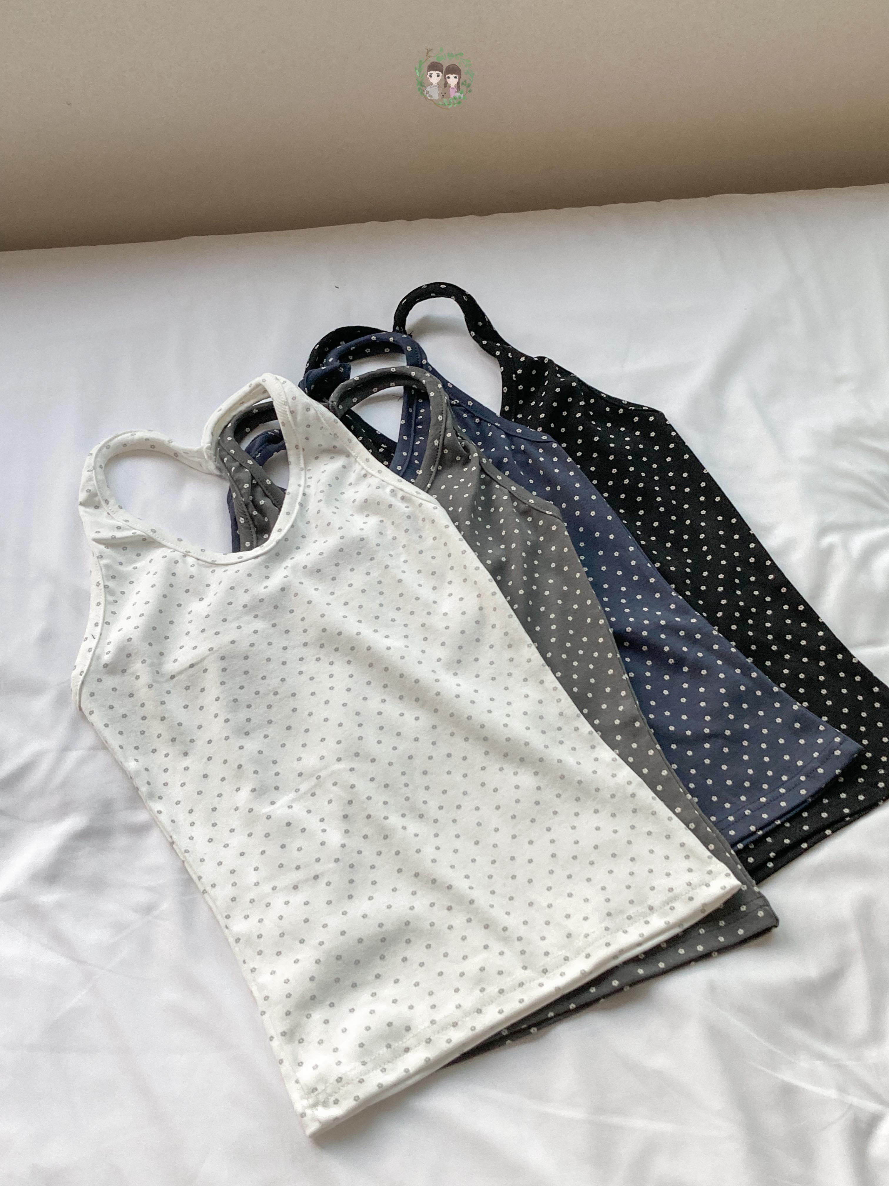 花花波點掛頸背心〈🇰🇷DAY 3〉