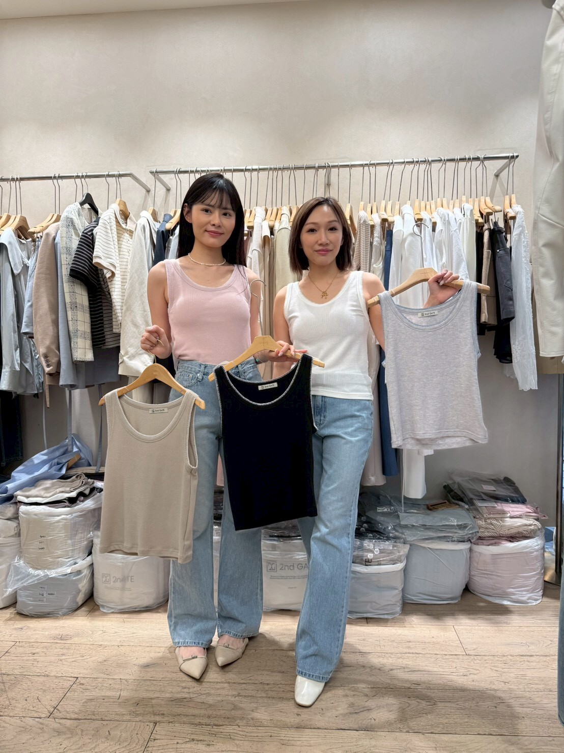 SG6006 小花邊背心