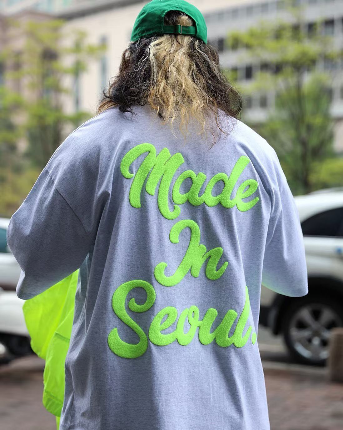 Oversize英文字短袖Tee T4874