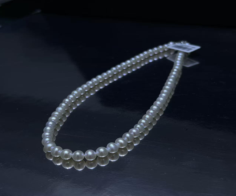 F49 珍珠串鏈6-6.5mm (YS4260X11408) 白色S925銀 $688