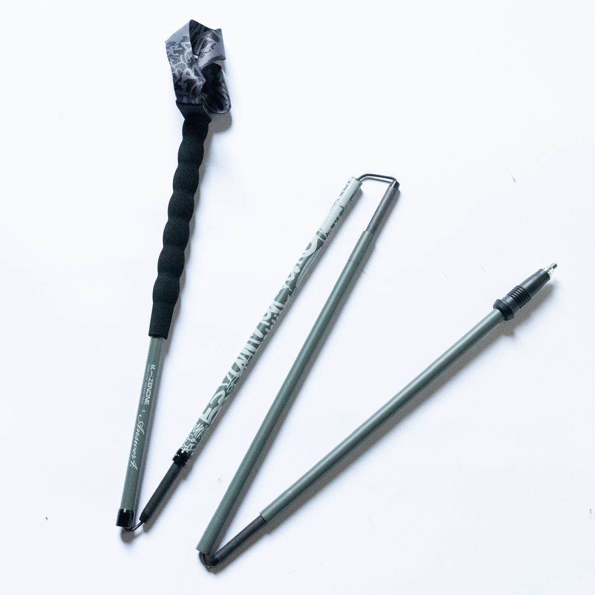 ANSWER4 ULTRA LIGHT CARBON POLE 03 超輕量四折全碳纖維登山杖