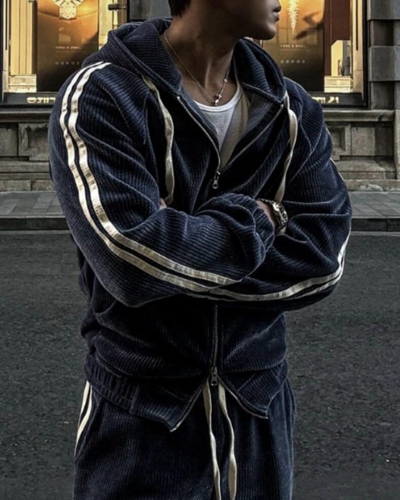 雙間連帽拉鍊外套 LBT-003JK