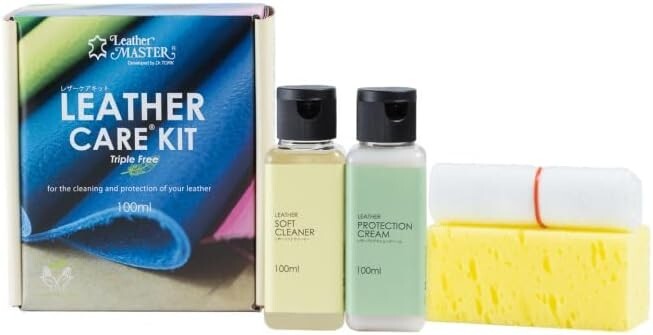 義大利｜Leather Master 皮革製品保養套組（小型 100ml）