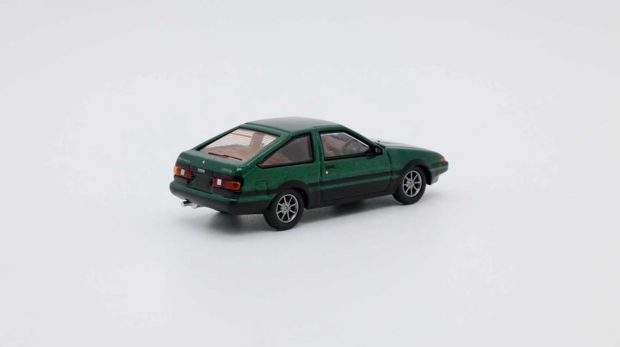 預訂:1/64 Sonic Gear Toyota Sprinter Trueno GT Apex AE86 Green (SGTAE86G )