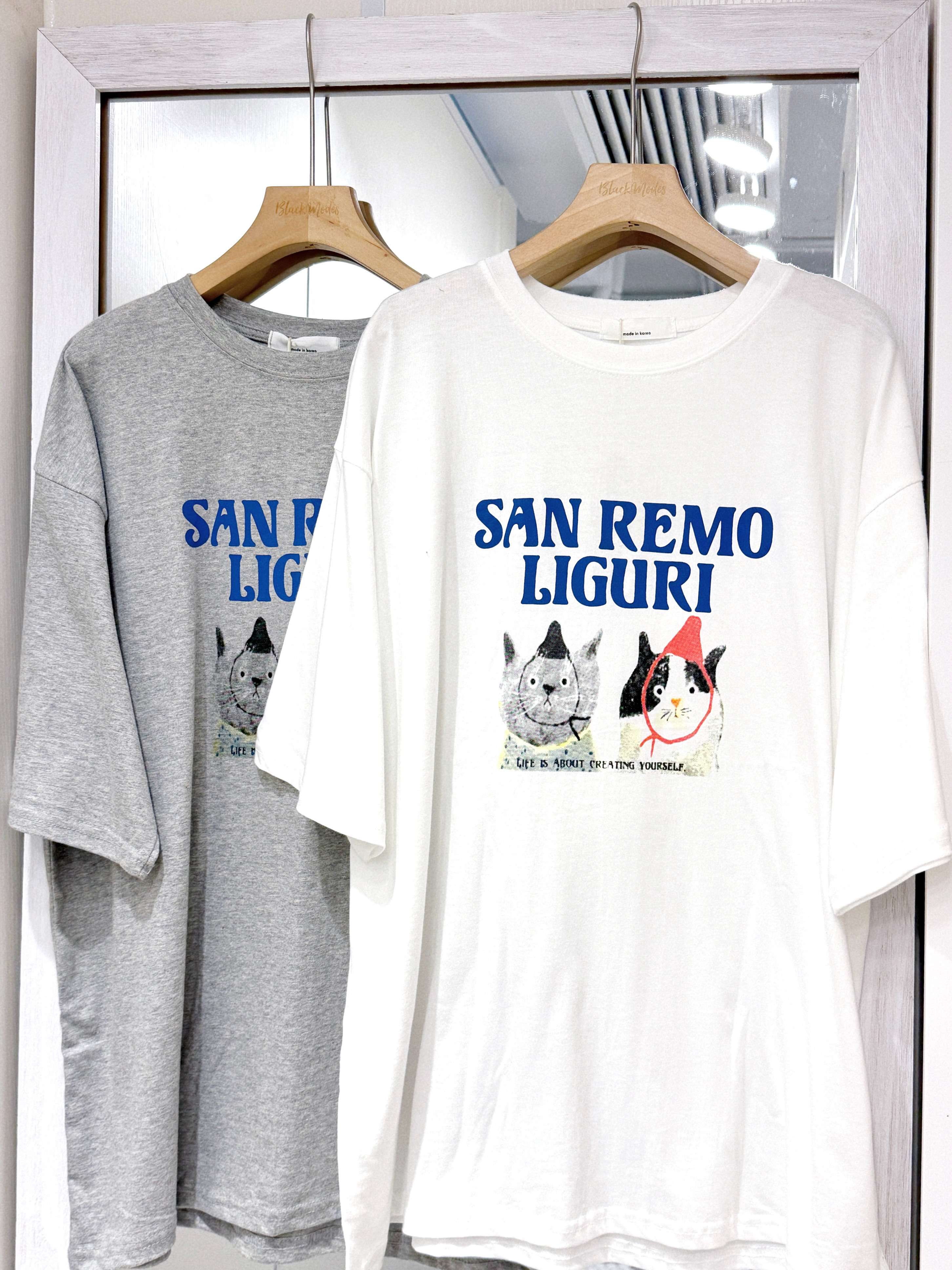 T1307｜搞怪貓貓⋆🐾⋆ SAN REMO LIGURI TEE
