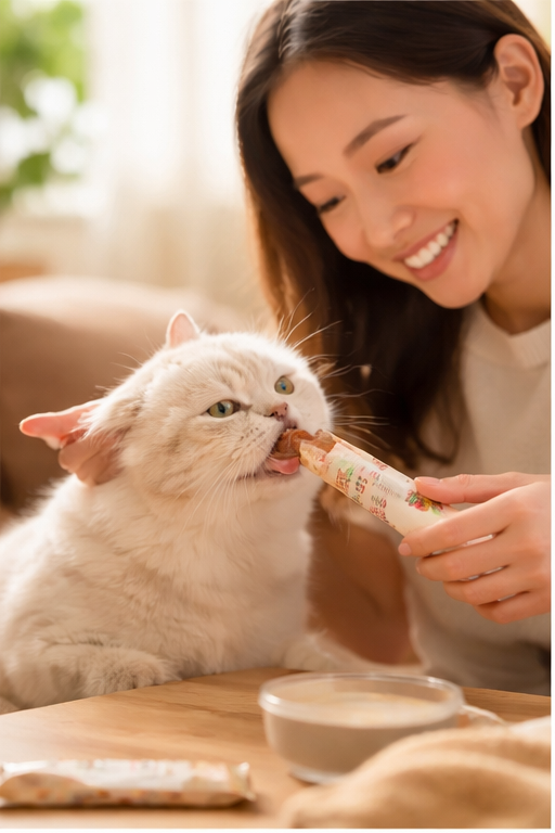 犬貓日常餵食情境主視覺