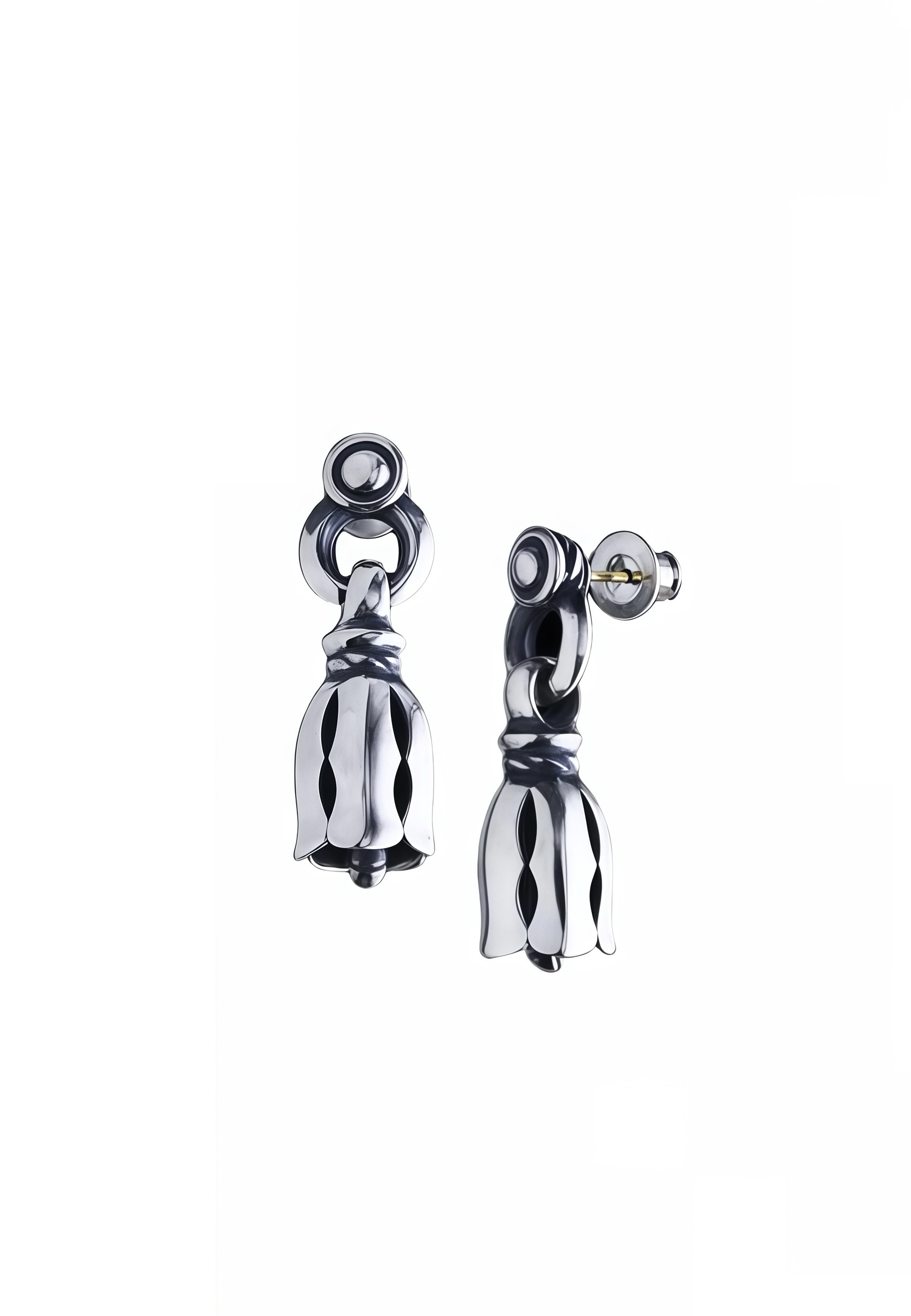 SILK BELL EARRING