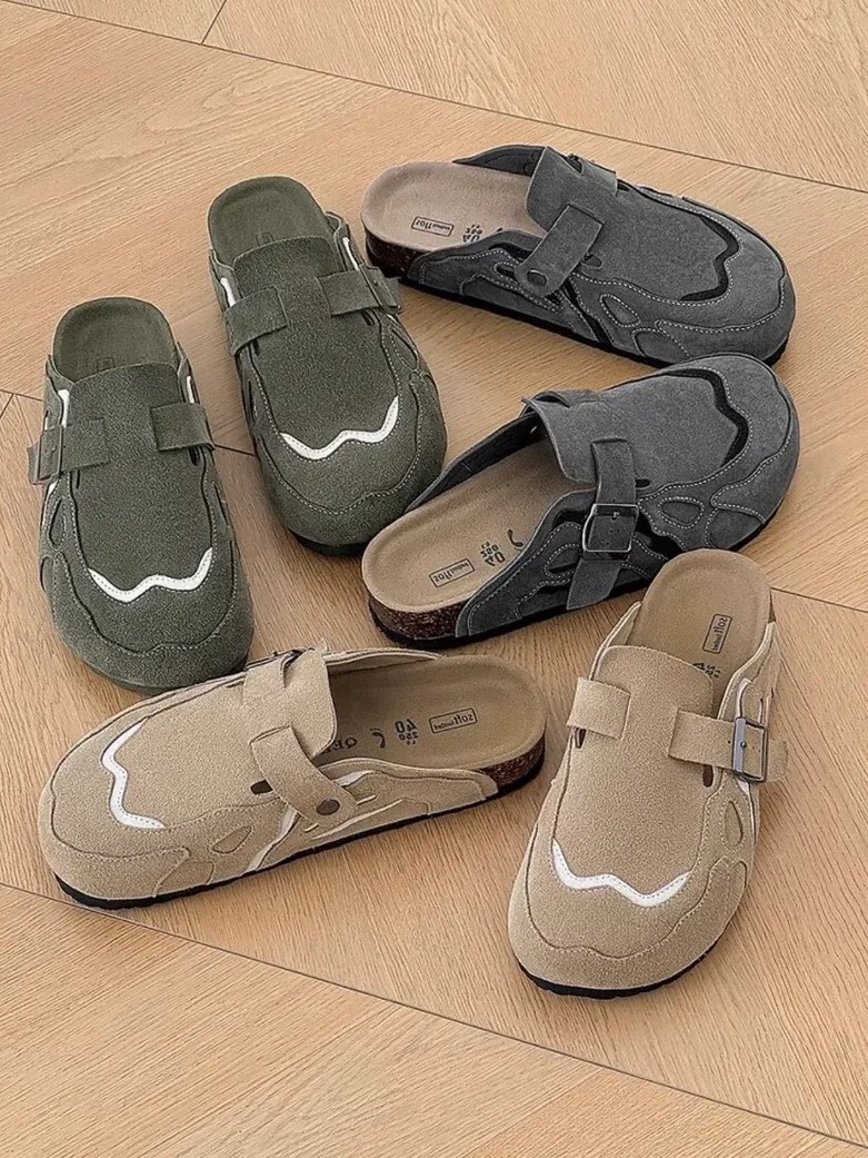 小怪獸 波波嘴造型 勃肯半拖