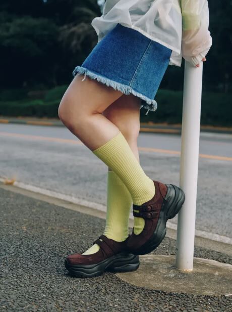 [連線優惠]靴下屋 Tabio 中筒羅紋襪