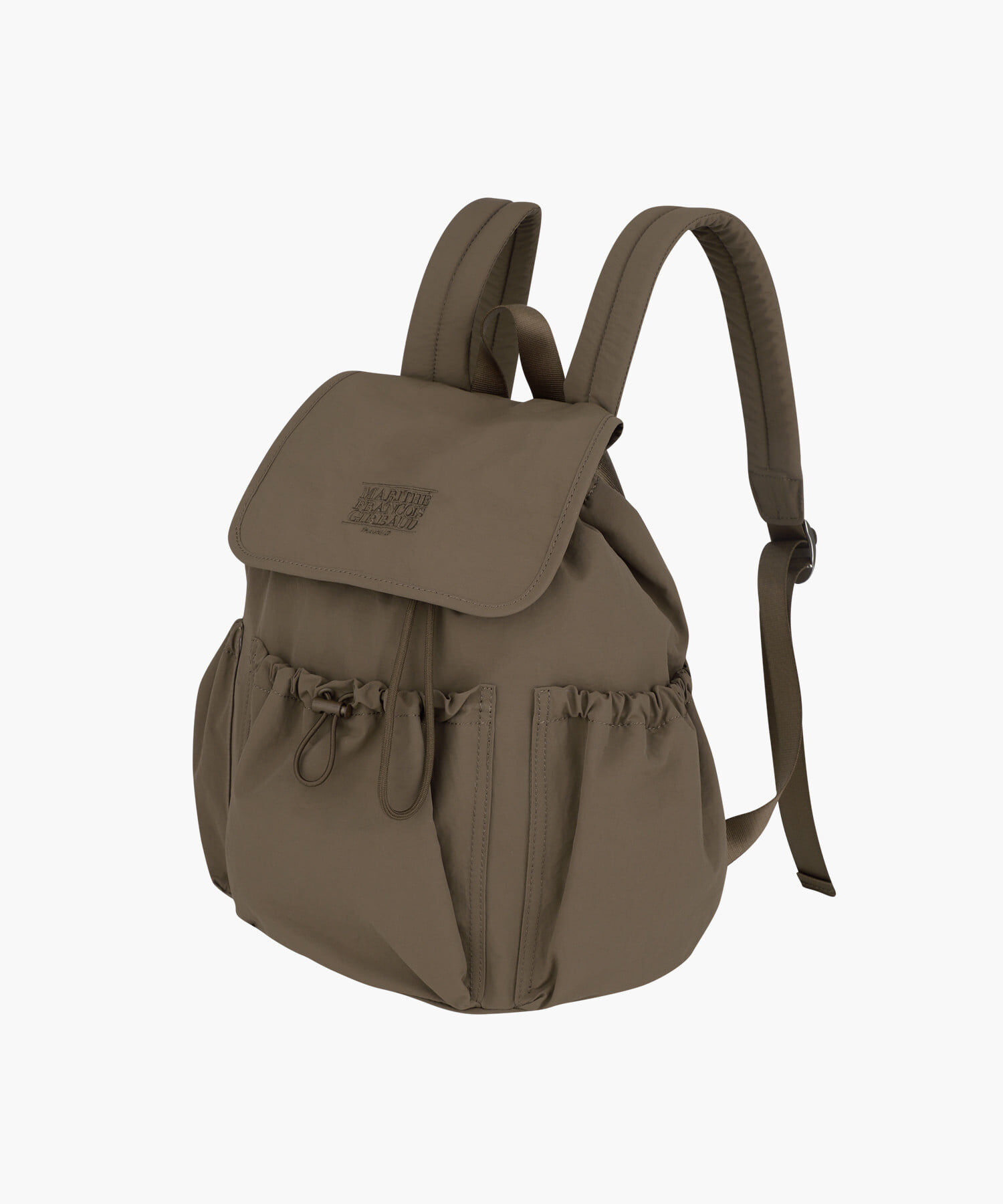 【入LIVECODE一件減至$508😱🔥！】【2026首次春夏封館😍】【MFG】CLASSIC LOGO STOPPER POCKET BACKPACK (Pink/Brown/Black)