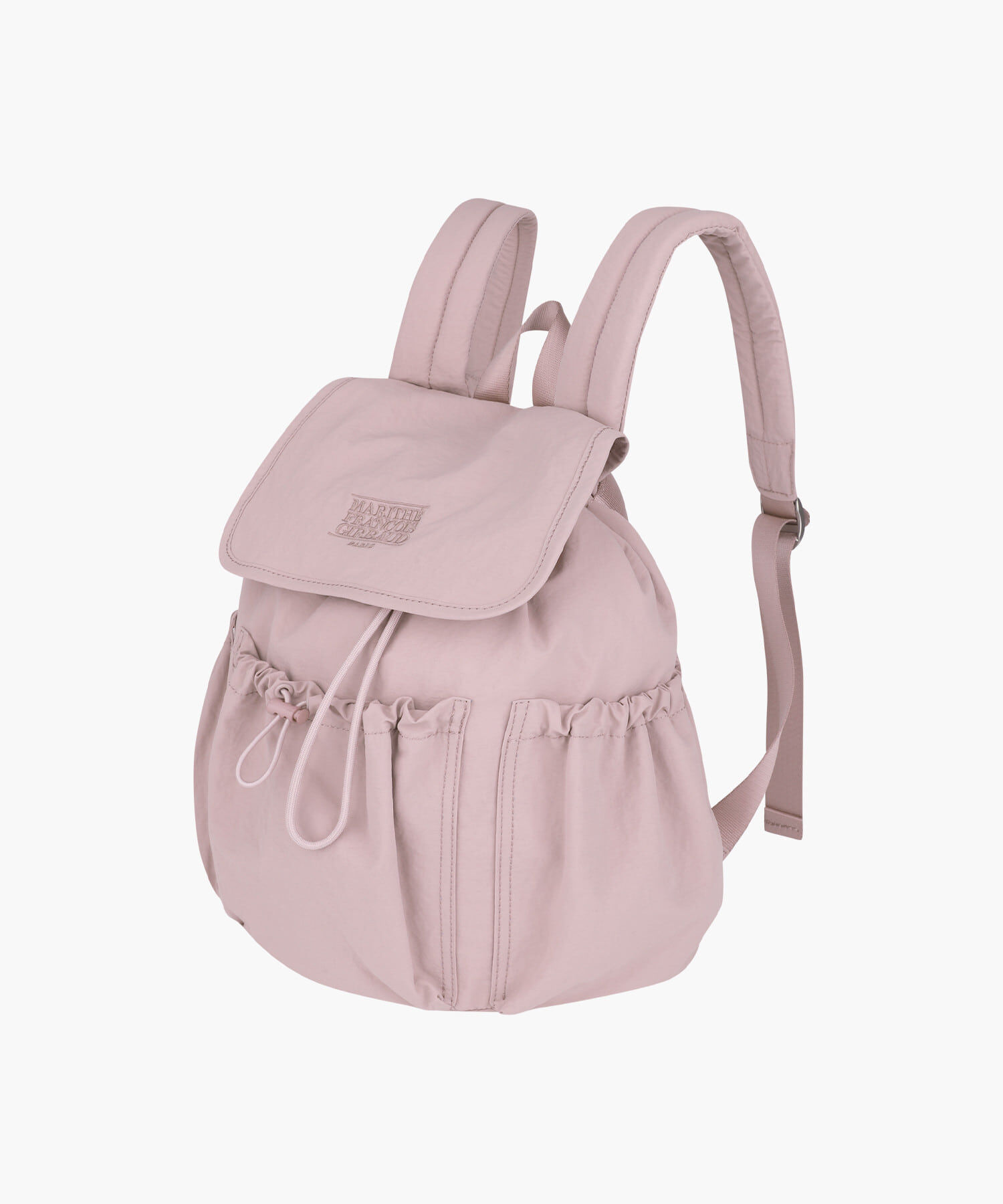 【入LIVECODE一件減至$508😱🔥！】【2026首次春夏封館😍】【MFG】CLASSIC LOGO STOPPER POCKET BACKPACK (Pink/Brown/Black)