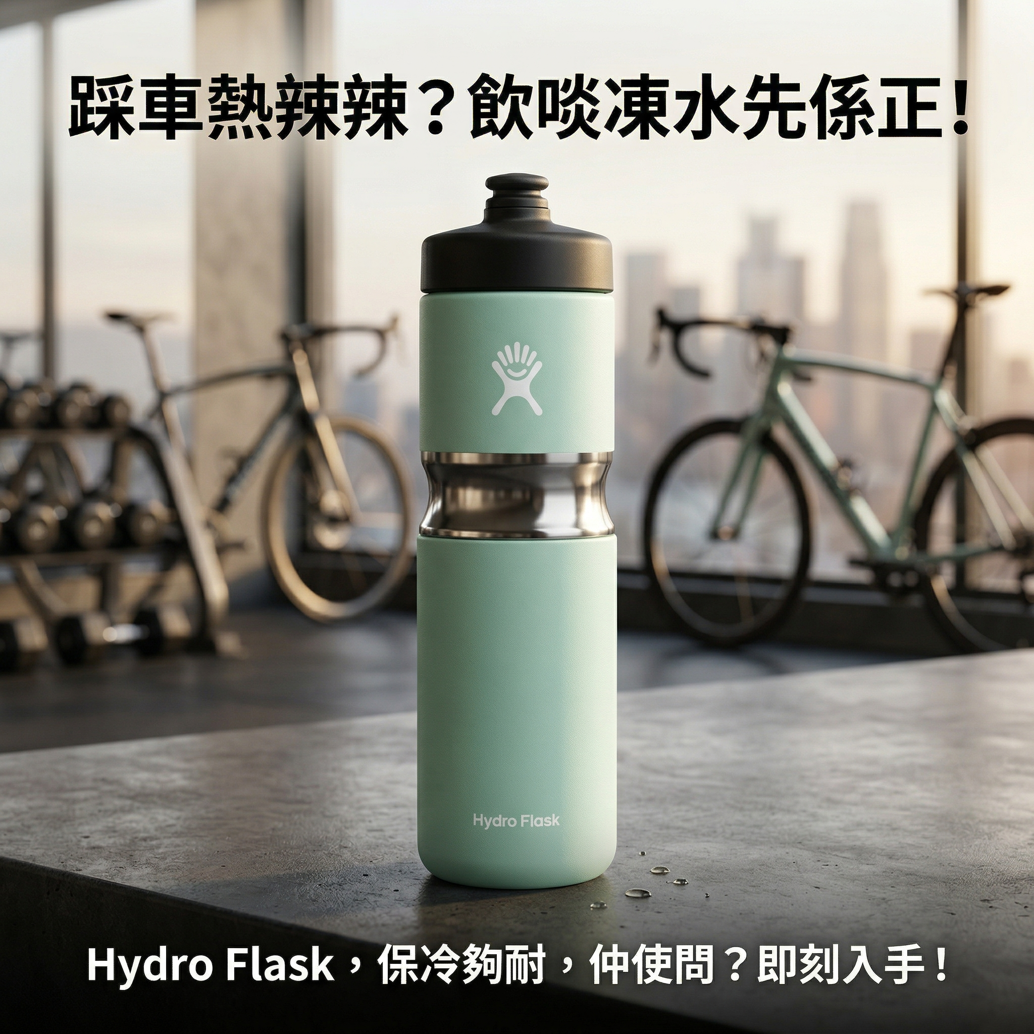 【預購】H0312154  Hydro Flask 寬口真空保溫運動水瓶 - 20o'z