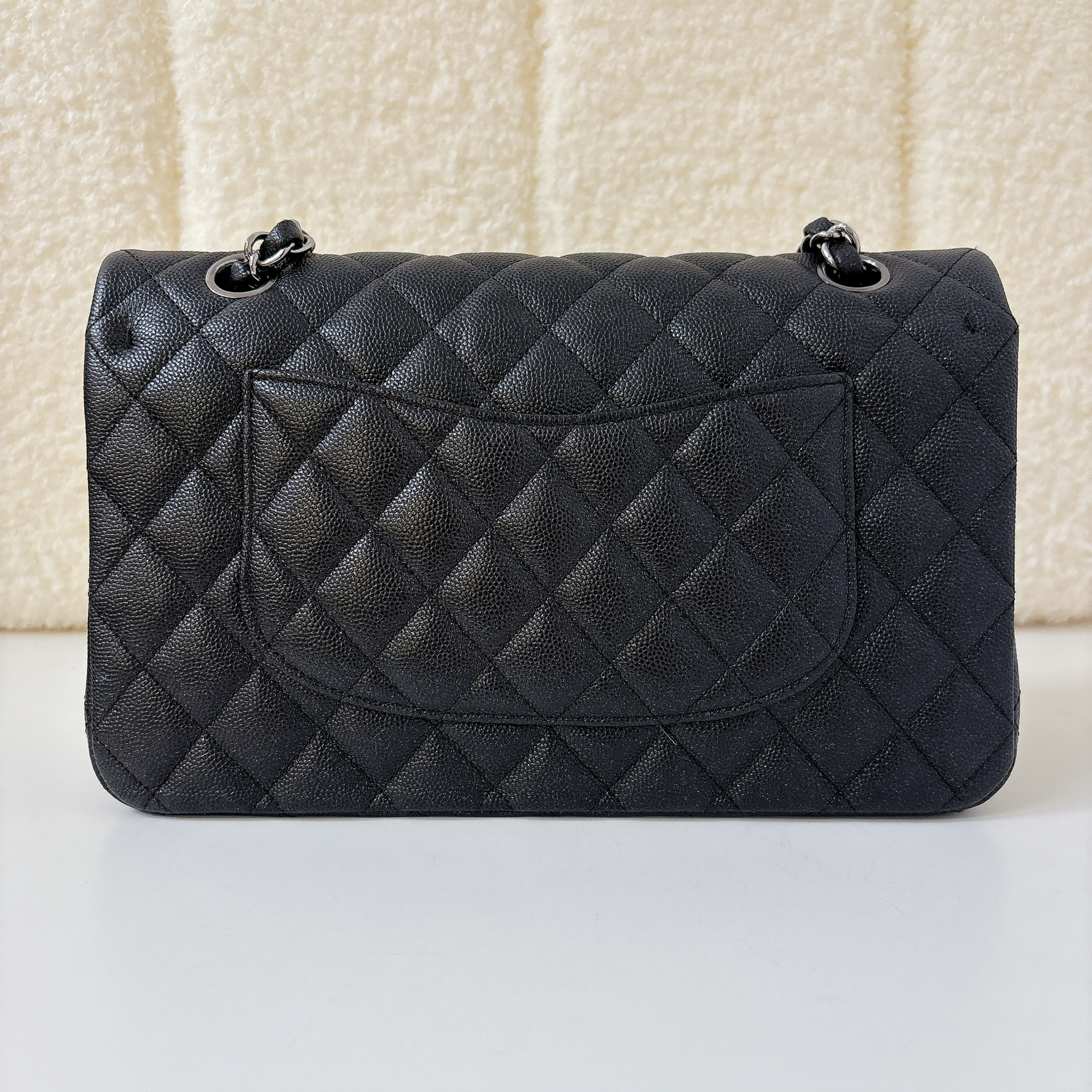 Chanel Classic Double Flap Bag - Black / SHW